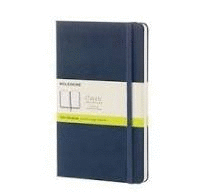 LIBRETA CLASICA AZUL ZAFIRO