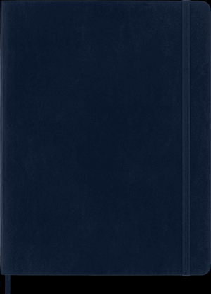 LIBRETA CLASICA TAPA BLANDA AZUL ZAFIRO