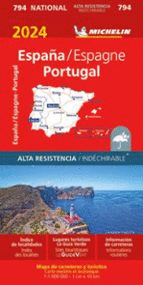 MAPA NATIONAL ESPAÑA, PORTUGAL ALTA RESISTENCIA 17 (2024)