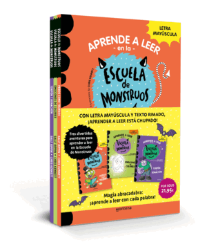 APRENDER A LEER EN LA ESCUELA DE MONSTRUOS - PACK NÚMEROS 7, 8 Y 9