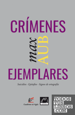 CRÍMENES EJEMPLARES