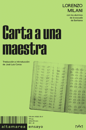 CARTA A UNA MAESTRA