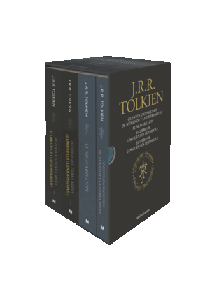 ESTUCHE TOLKIEN 2 (SILMARILLION, CUENTOS INCONCLUSOS, Hª TIERRA MEDIA 1 Y 2)