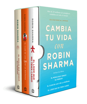 CAMBIA TU VIDA CON ROBIN SHARMA (ESTUCHE)