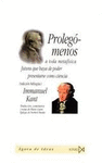 PROLEGÓMENOS A TODA METAFÍSICA FUTURA  QUE HAYA DE PODER...